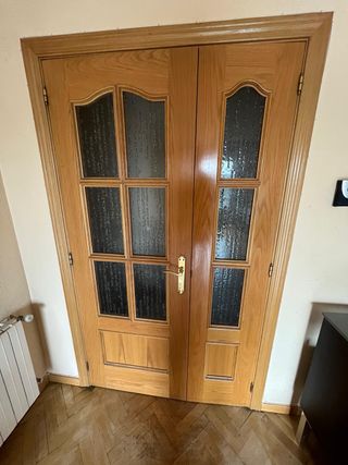 Puertas Madera y Cristal