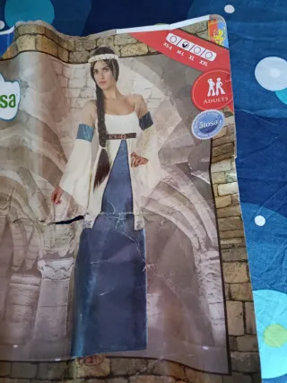 Disfraz Medieval Princesa Mujer Talla M/L