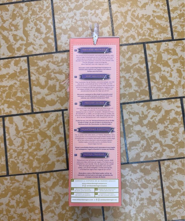 Muñeco Navideño Mi Duende Mágico– Tin