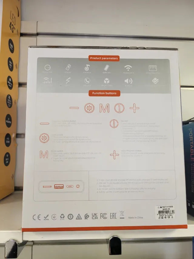 Altoparlante wireless Glaze 4h-6h