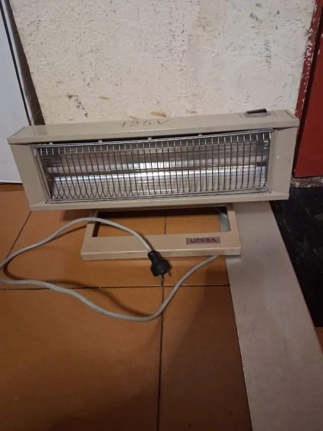 Estufa UFESA 125V Antigua.año de los 80