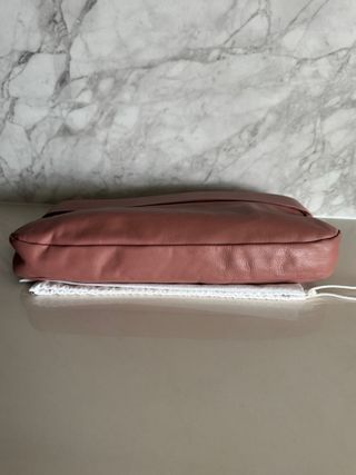 Bolso de fiesta Hoss Intropia rosa y dorado