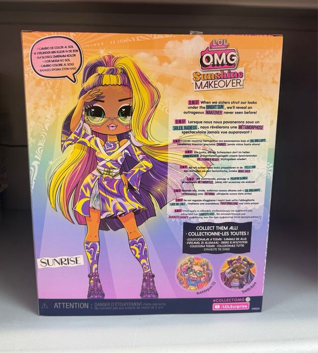 Muñeca LOL Surprise OMG Sunshine Makeover