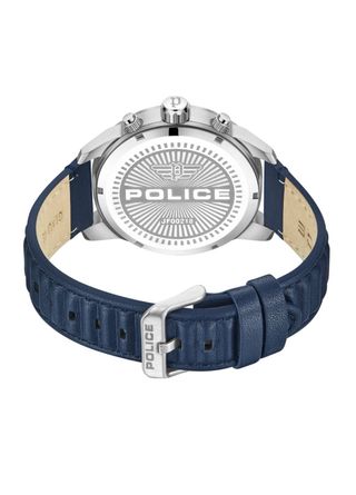 Reloj Police Cronógrafo Azul y Plateado