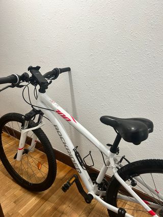 Bicicleta Rockrider 100 Blanca Lista para usar