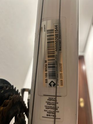 Bicicleta Rockrider 100 Blanca Lista para usar