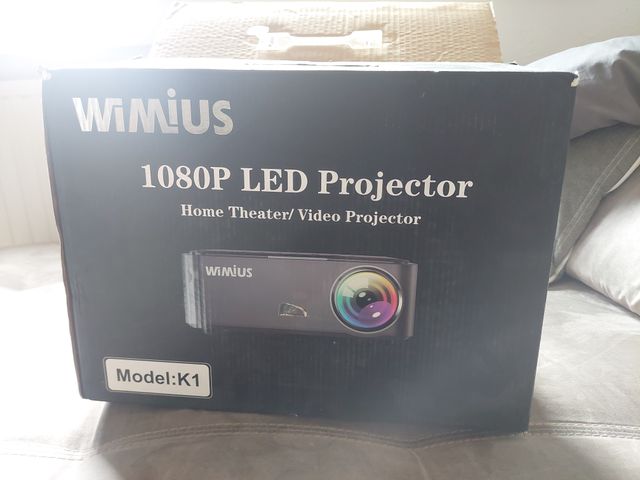 Proyector Vimius K1 con funda gris