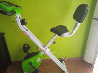 Bici Estática Plegable Verde