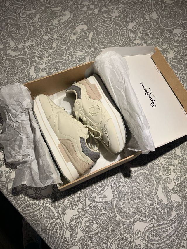 Zapatillas Pepe Jeans Beige