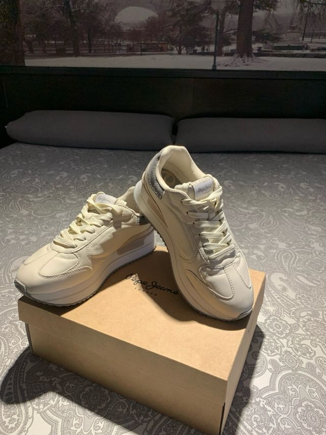 Zapatillas Pepe Jeans Beige