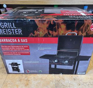 Barbacoa Gas Grillmeister 2 Quemadores