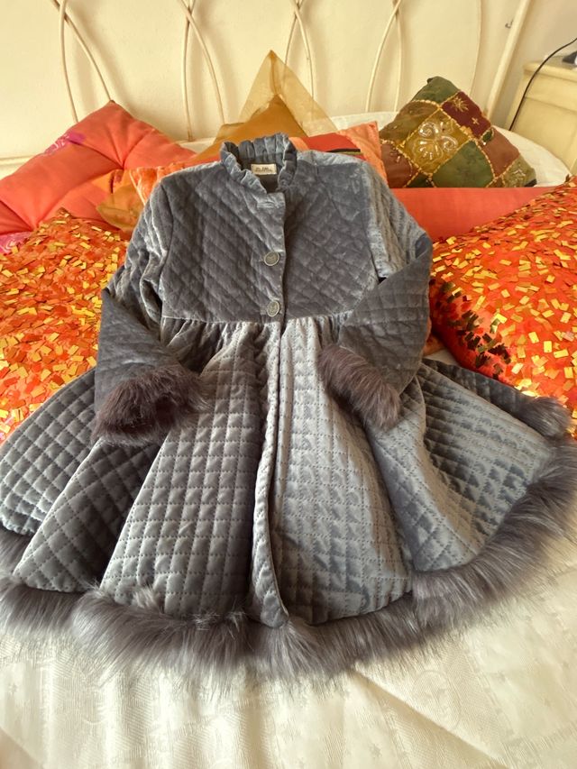 Abrigo niña talla 6 acolchado