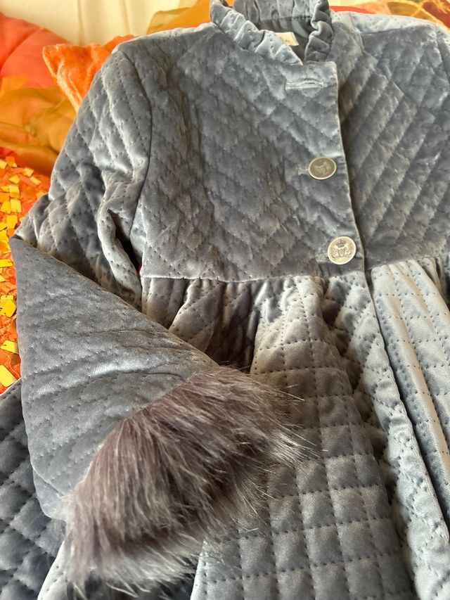 Abrigo niña talla 6 acolchado