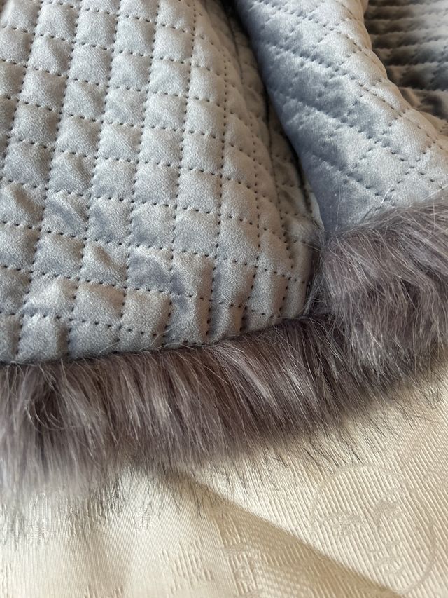 Abrigo niña talla 6 acolchado