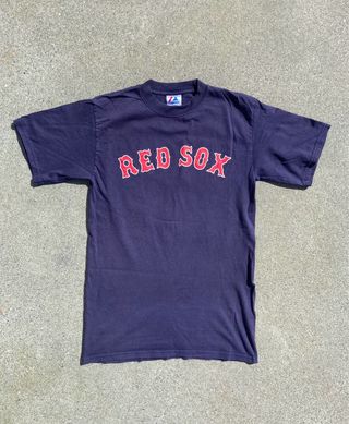Camiseta Vintage Boston Red Sox Ortiz Majestic 
