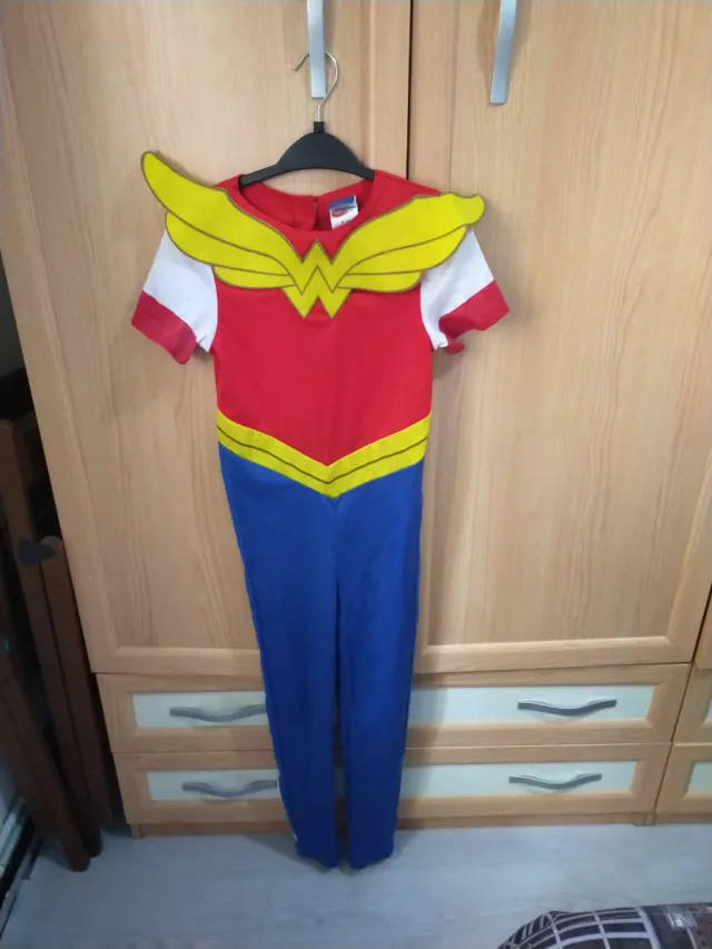 Disfraz Mujer Maravilla Niña Talla 9-10
