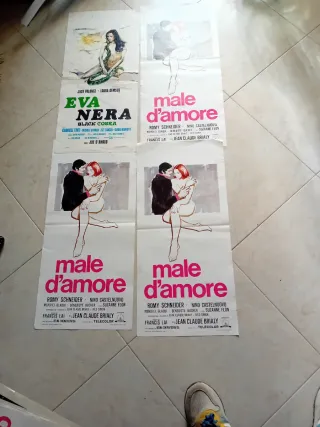Locandine Cinema Eva Nera e Male d'Amore