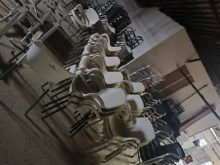 SILLAS DE OCASION METALICAS Y NUEVA