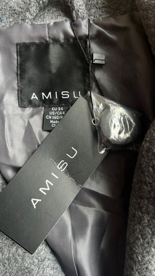 Abrigo gris medio “Amisu”