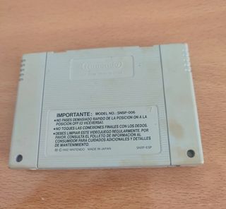 U.N. Squadron - Super Nintendo - PAL España