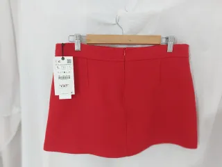Vestido Zara Elegante Rojo Talla L