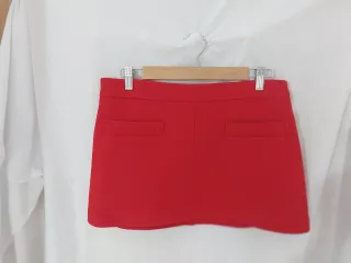 Vestido Zara Elegante Rojo Talla L