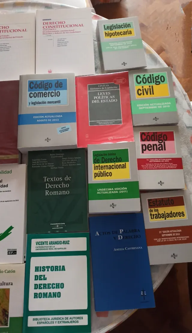 Pack de 20 libros Derecho