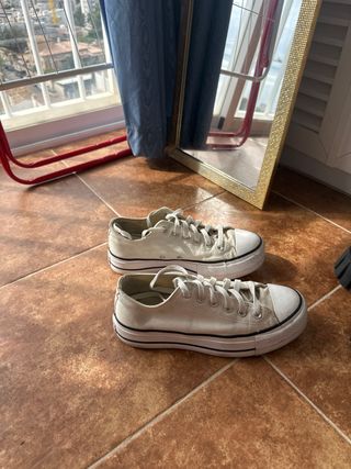 Converse Blancas Mujer Talla 38