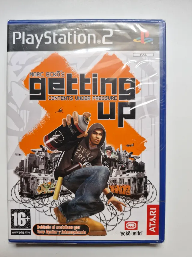 Getting Up PS2 NUOVO di Marc Ecko