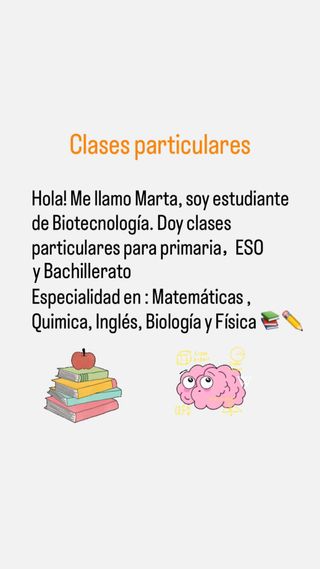 Clases particulares