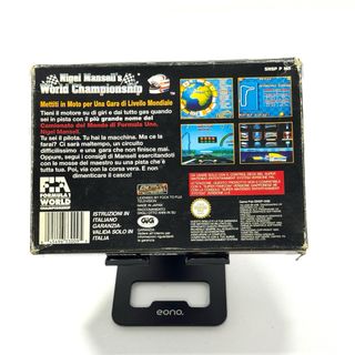 Nigel Mansell's World Championship Racing SNES