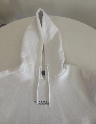 Sudadera McKen Blanca Talla XL de niño 