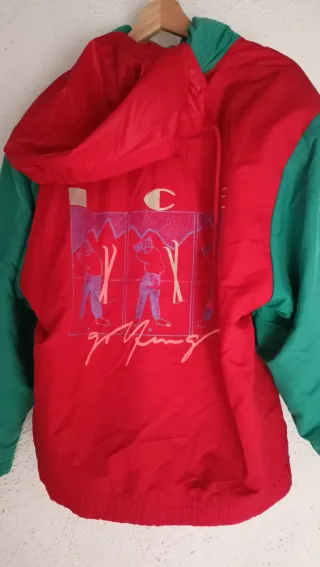 Chaqueta Retro SKILA Roja y Verde