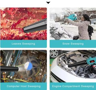 Soffiatore a batteria Aspirafoglie a batteria