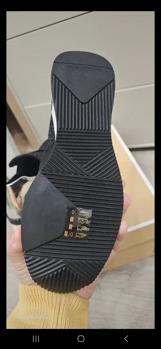 Michael Kors Glitter Sneakers Talla 9M