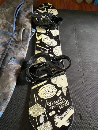 Tabla snowboard y funds 