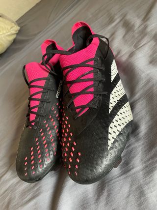Botas Fútbol Adidas Predator Accuracy.2 Negra/Rosa