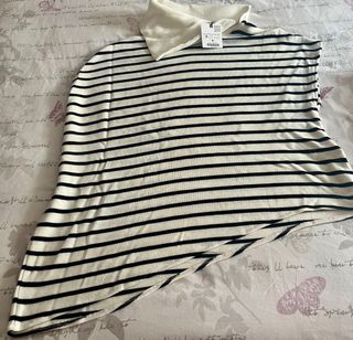 Jersey Zara Rayas Cuello Alto Talla M