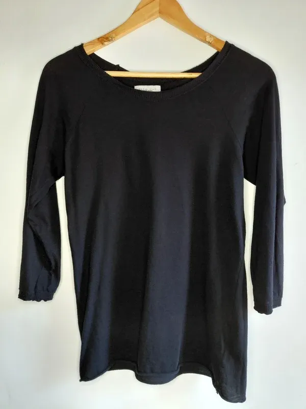 Jersey negro slim fit Zara Man