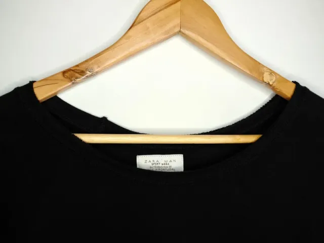 Jersey negro slim fit Zara Man