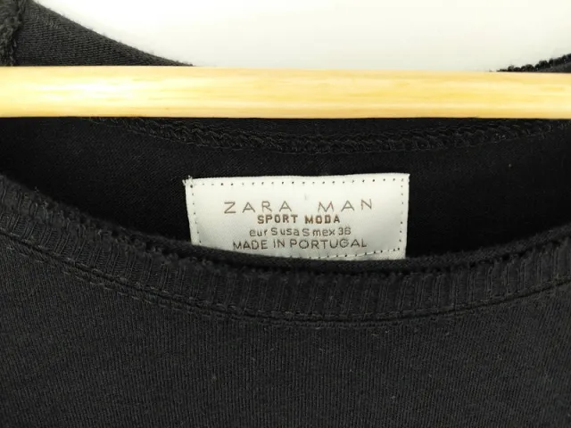 Jersey negro slim fit Zara Man
