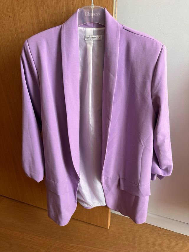 Blazer fluida lila