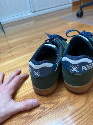 Zapatillas Munich Verdes y Azules