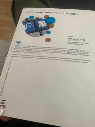 Tratamiento informático de datos
