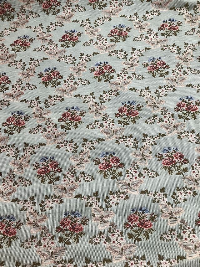 Tejido fallera alicantina floral