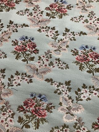 Tejido fallera alicantina floral