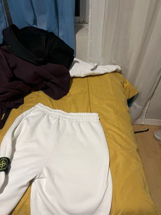 Stone Island Bermuda Blanca Talla M