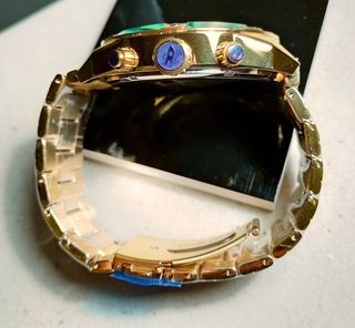 Reloj Diesel Spiked, dorado y verde