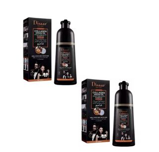 18x Champú Tinte Disaar Cabello 9negro 9marron