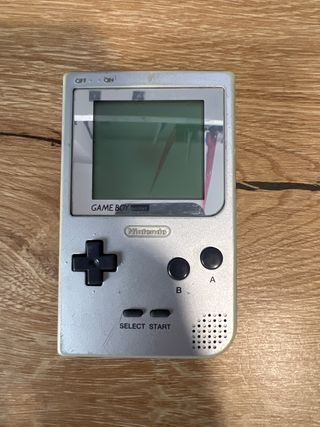 Nintendo Game Boy Pocket Plata